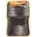 leopard car mats