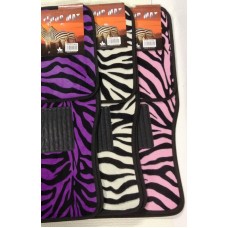 zebra car mats